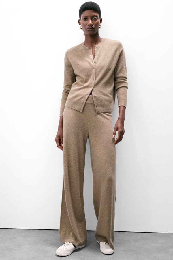 x from Pure Cashmere Wide Leg Trousers, £110 | Marks & Spencer