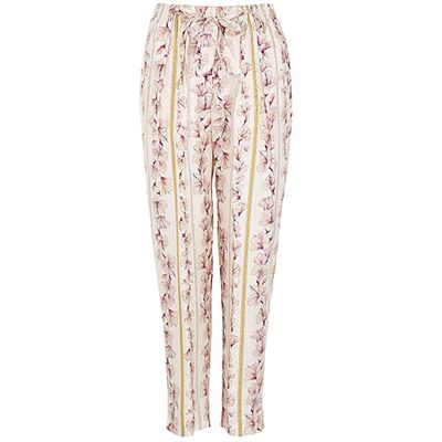 Floral Satin Jacquard Trousers from Forte Forte
