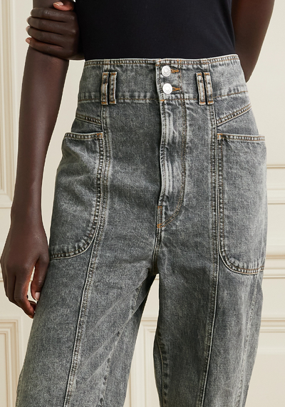 Tess High-Rise Slim Boyfriend Jeans from Isabel Marant Étoile