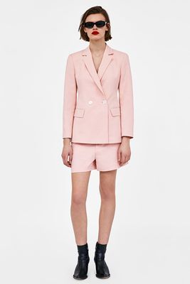 Pink Suit from Zara