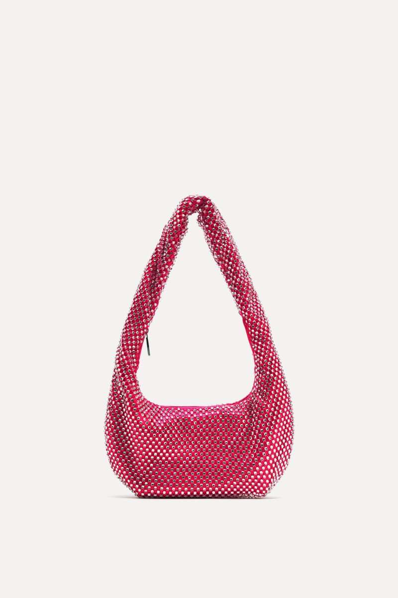 Shiny Shoulder Bag from Zara