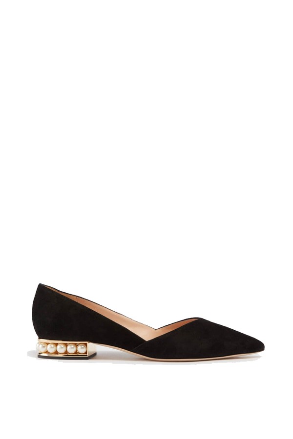 Casati D'Orsay Suede Pumps from Nicholas Kirkwood