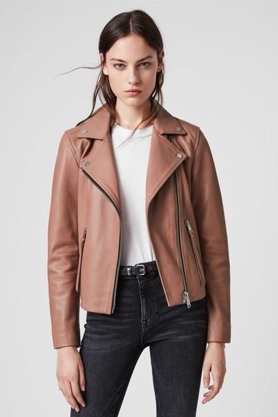 Dalby Leather Biker Jacket