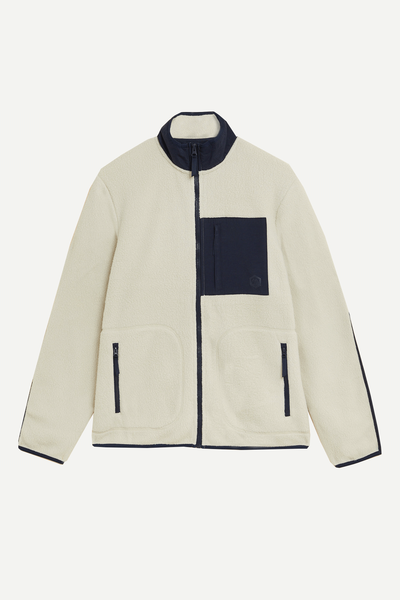 Zip Up Polar Fleece Jacket from Marks & Spencer