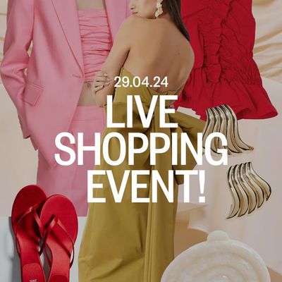 LIVE SHOPPING EVENT TOMORROW! Have a busy calendar full of summer weddings & events? We’ve got you