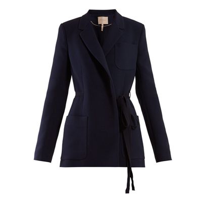 Wrap Belted Cady Jacket from Roksanda Bleyda