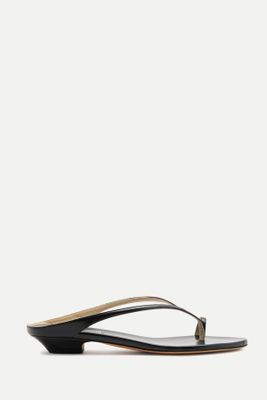 Marion Leather Thong Sandals from  Khaite  