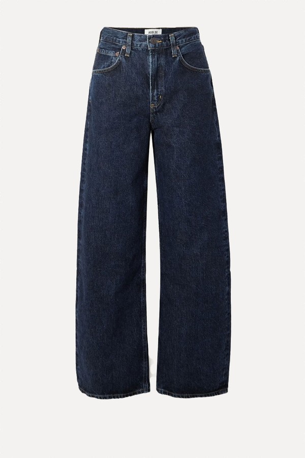 Low Curve High-Rise Wide-Leg Jeans from Agolde