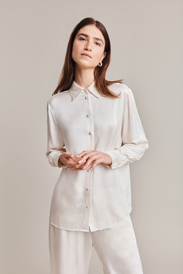 Ellie Satin Shirt from Ghost