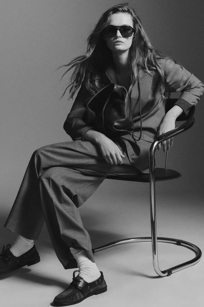 Wool Blend Zip-Up Cardigan With Hood