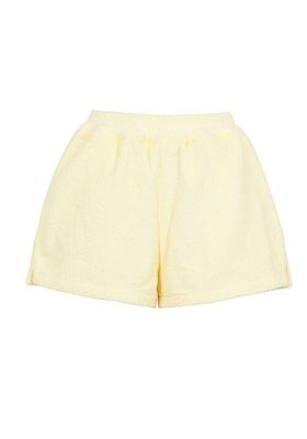 Santa Monica Cream Terrycloth Shorts from Atoir