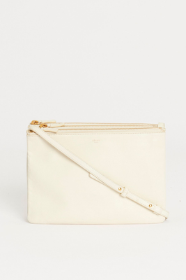 Off-White Trio Preowned Crossbody Bag from Celine
