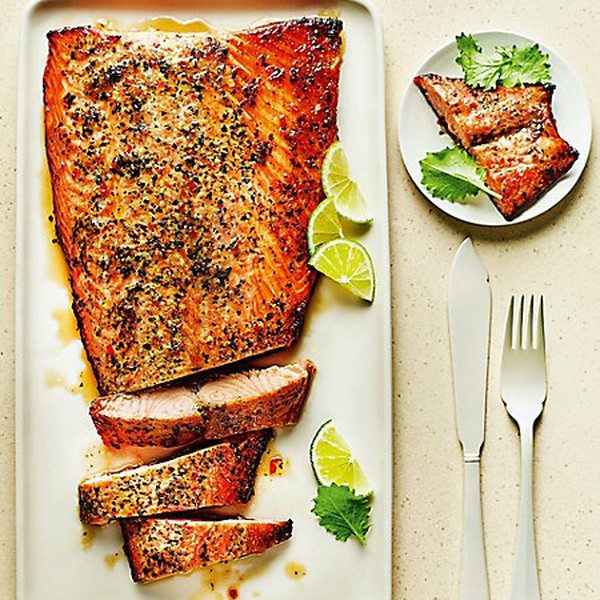 Soy, Chilli & Ginger Marinated Salmon