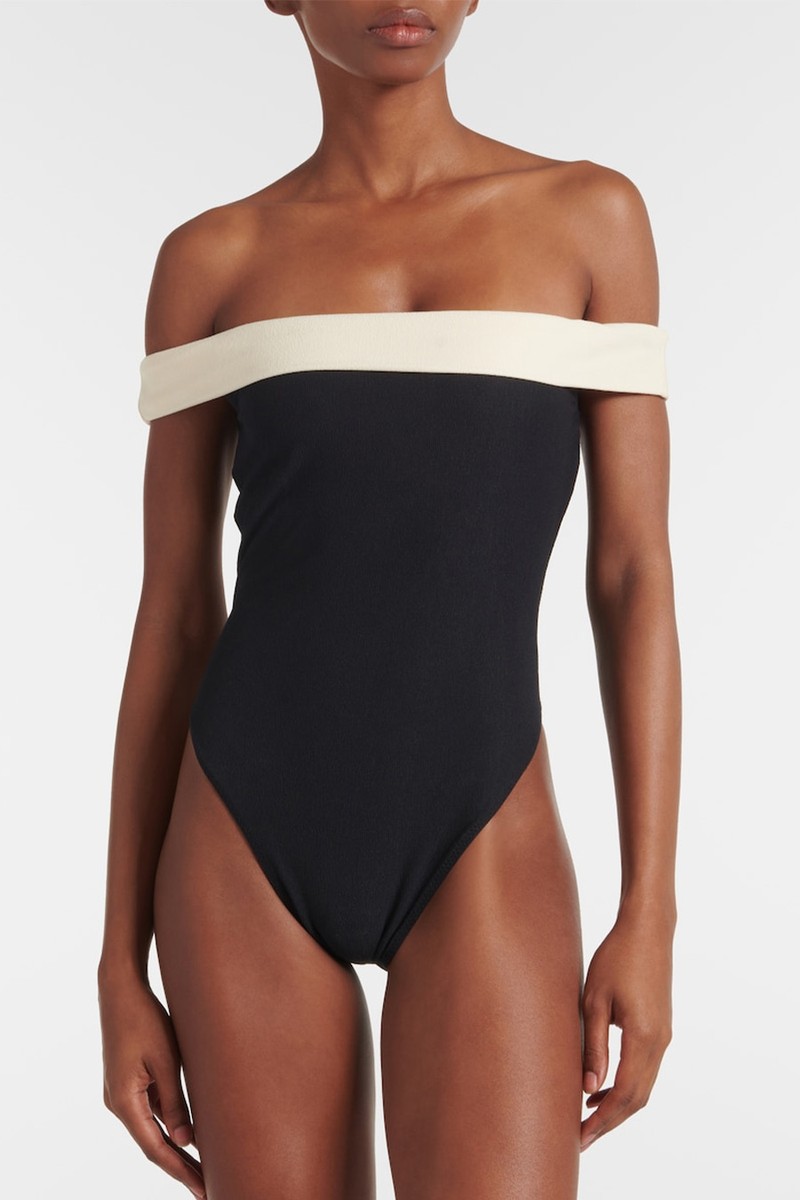 Off-Shoulder Swimsuit from Same