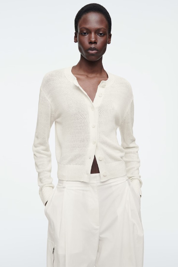 Knitted Linen Cardigan