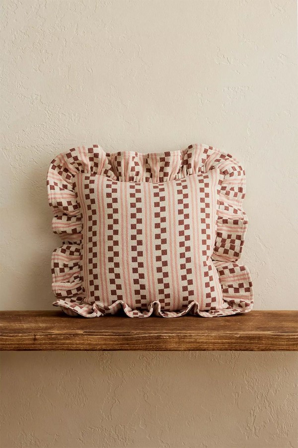 Pink Stripe Cushion from TBCo