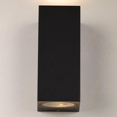 Outdoor Wall Light in Black