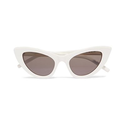New Wave Lily Cat-Eye Acetate Sunglasses