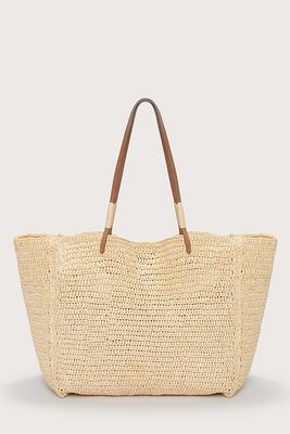 Straw Beach Bag from The White Company