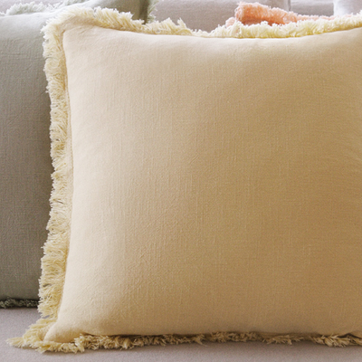 Cotton Cushion cover With Fringing from Zara Home