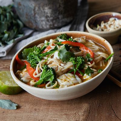 Tenderstem Broccoli Thai Fish Soup