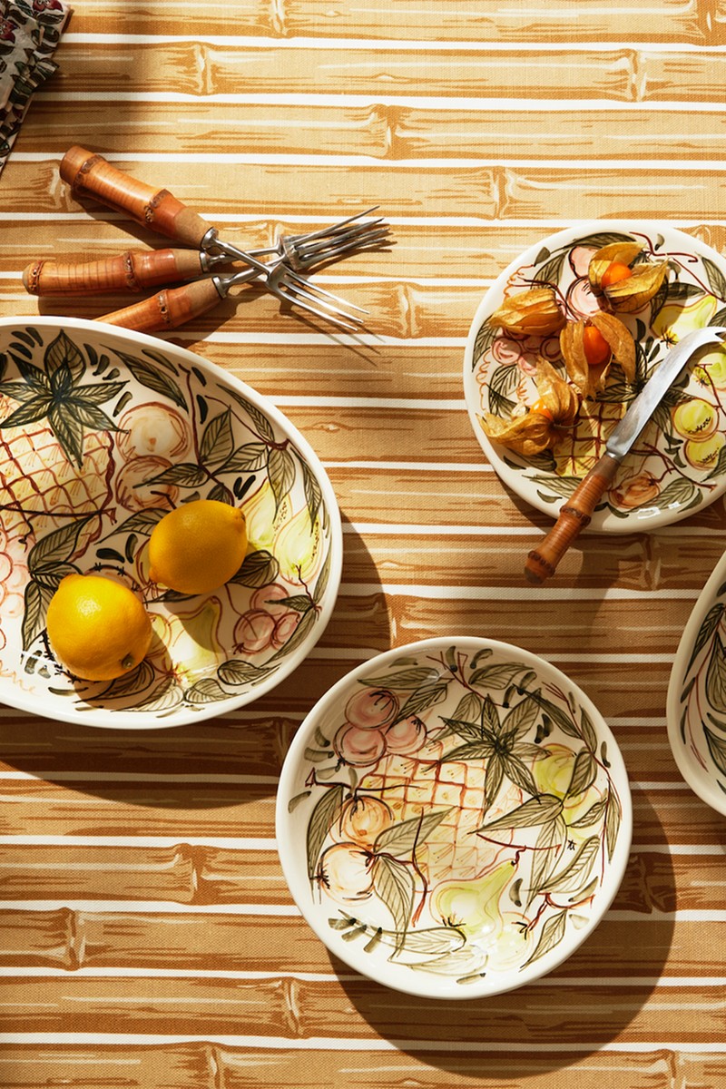 Fruit Side Plate from Villa Bologna Pottery