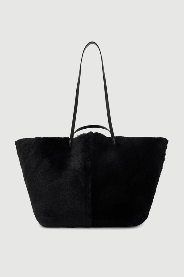 Hannah Shearling Tote Bag  from AllSaints 