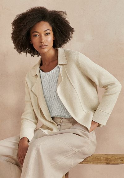 Edge-To-Edge Cotton Cardigan, £119 | Poetry