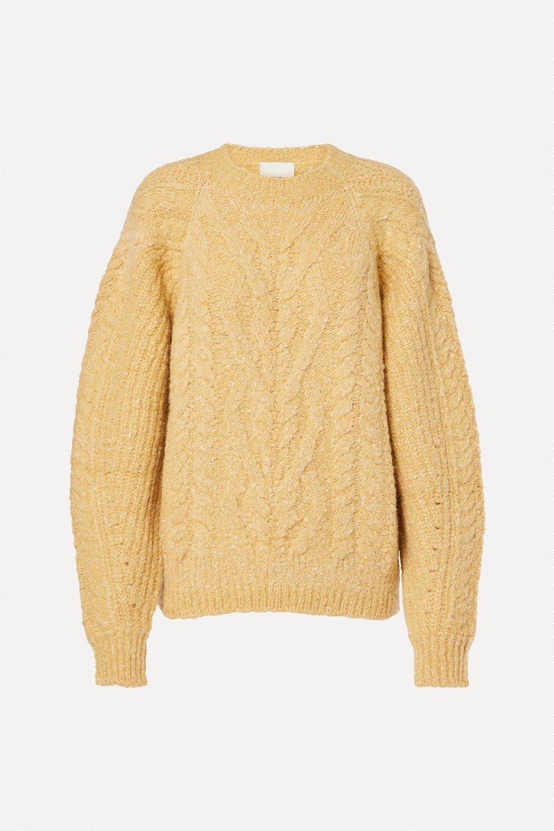 Kallie Cable-Knit Sweater from Isabel Marant