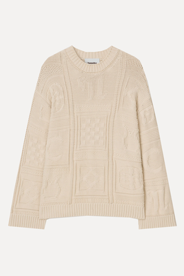 Nicolle Cotton-Blend Sweater