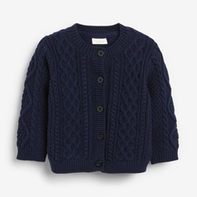 Cable Knit Cardigan from Next