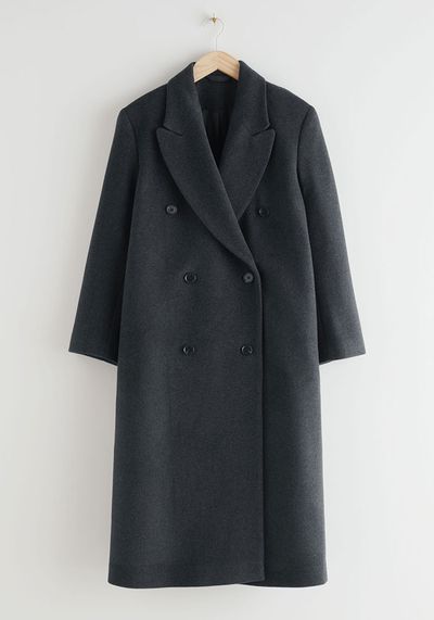 Boxy Double Breasted Coat from & Other Stories