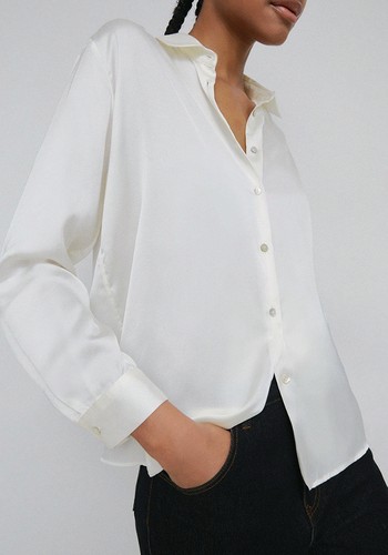 Satin Shirt from Warehouse