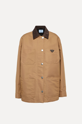 Technical Canvas Blouson Jacket from Prada