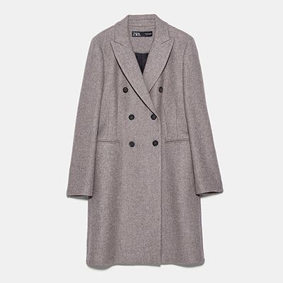 Tailored Masculine Coat from Zara