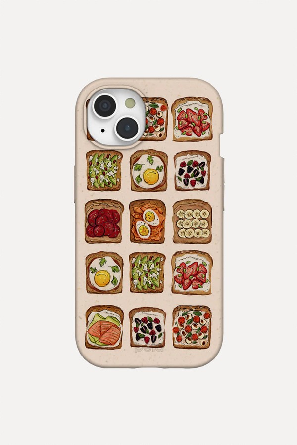 Seashell Toasted iPhone 15 Case from Pela Case