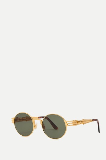 56-6106 Round-Frame Sunglasses from Jean Paul Gaultier