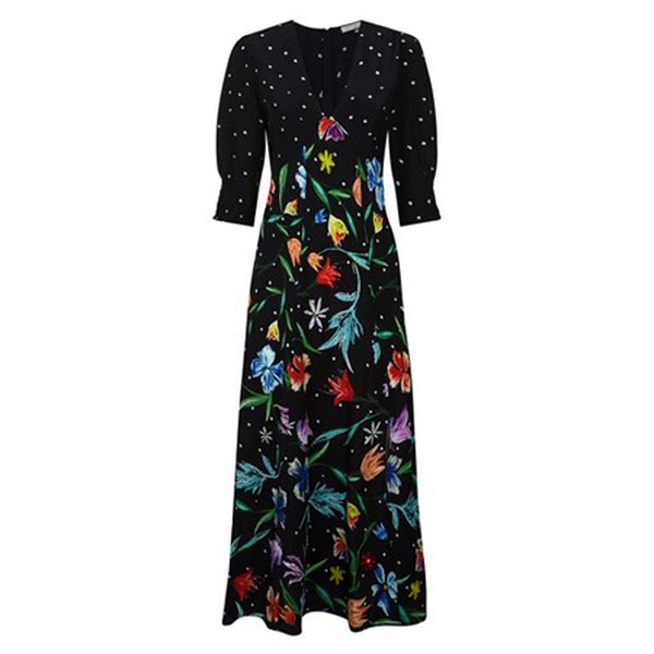 Martha Floral Midi Dress from Rixo London