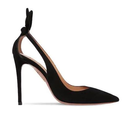 Deneuve Suede Pumps from Aquazzura