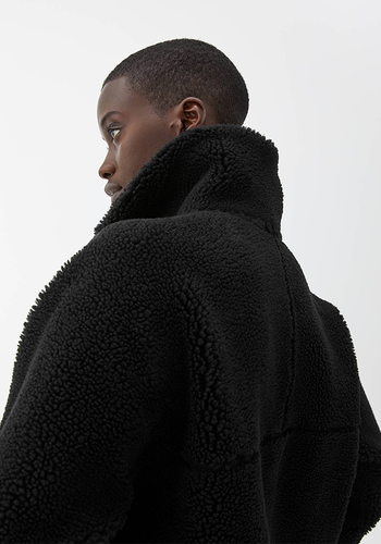 High-Neck Pile Jacket