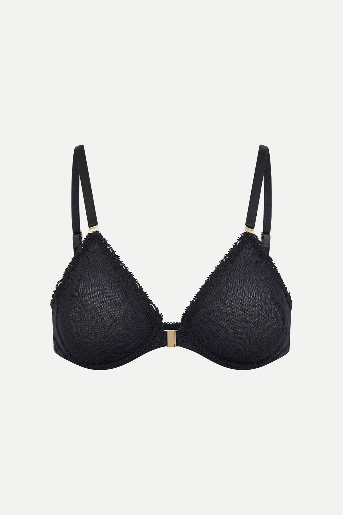 Sakura Front-Close Recycled-Lace Underwired Bra 