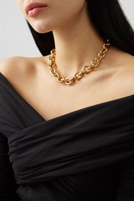 Alexandria 18kt Gold-Plated Necklace from Fallon