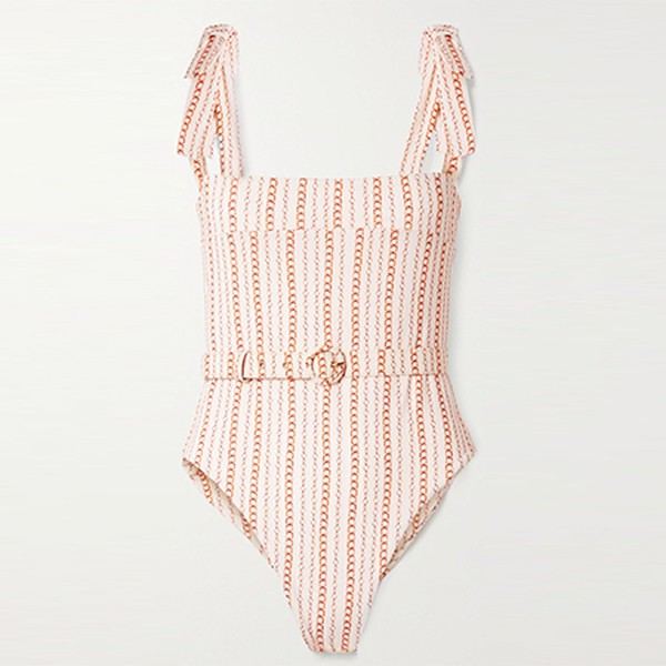 Bina Belted Printed Swimsuit from Nicholas