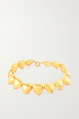 Gold Tone Necklace from Timeless Pearly