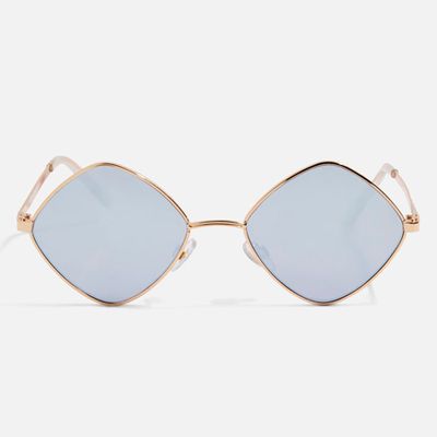 Mirror Diamond Sunglasses from Topshop