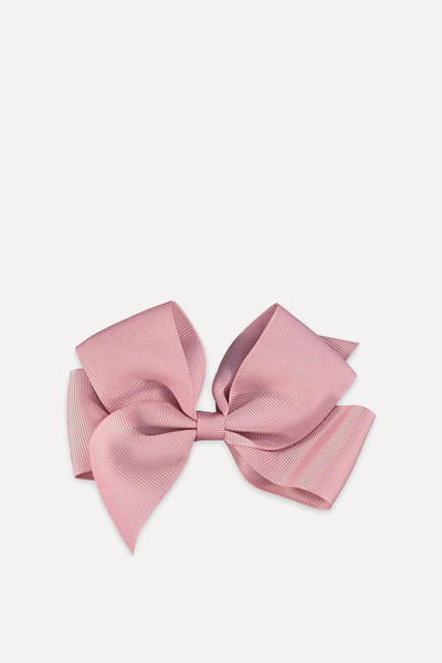 Dusty Pink Big Bow Clip from La Coqueta