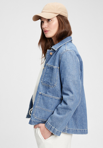 Gap & Ellen Macarthur Foundation Denim Chore Jacket from Gap