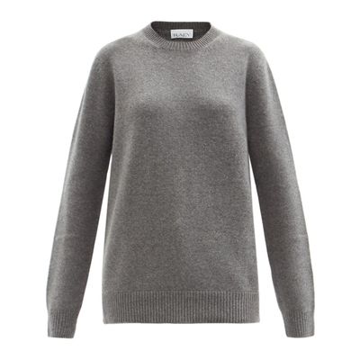 Grey Crew Neck Knit Jumper from Raey