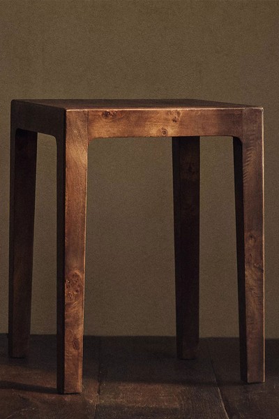 Dark Wood Side Table