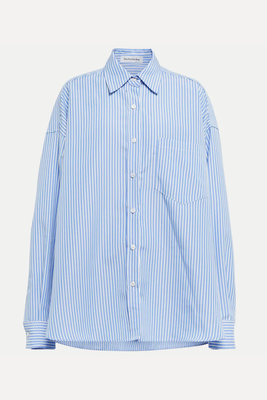 Georgia Striped Cotton Shirt from The Frankie Shop